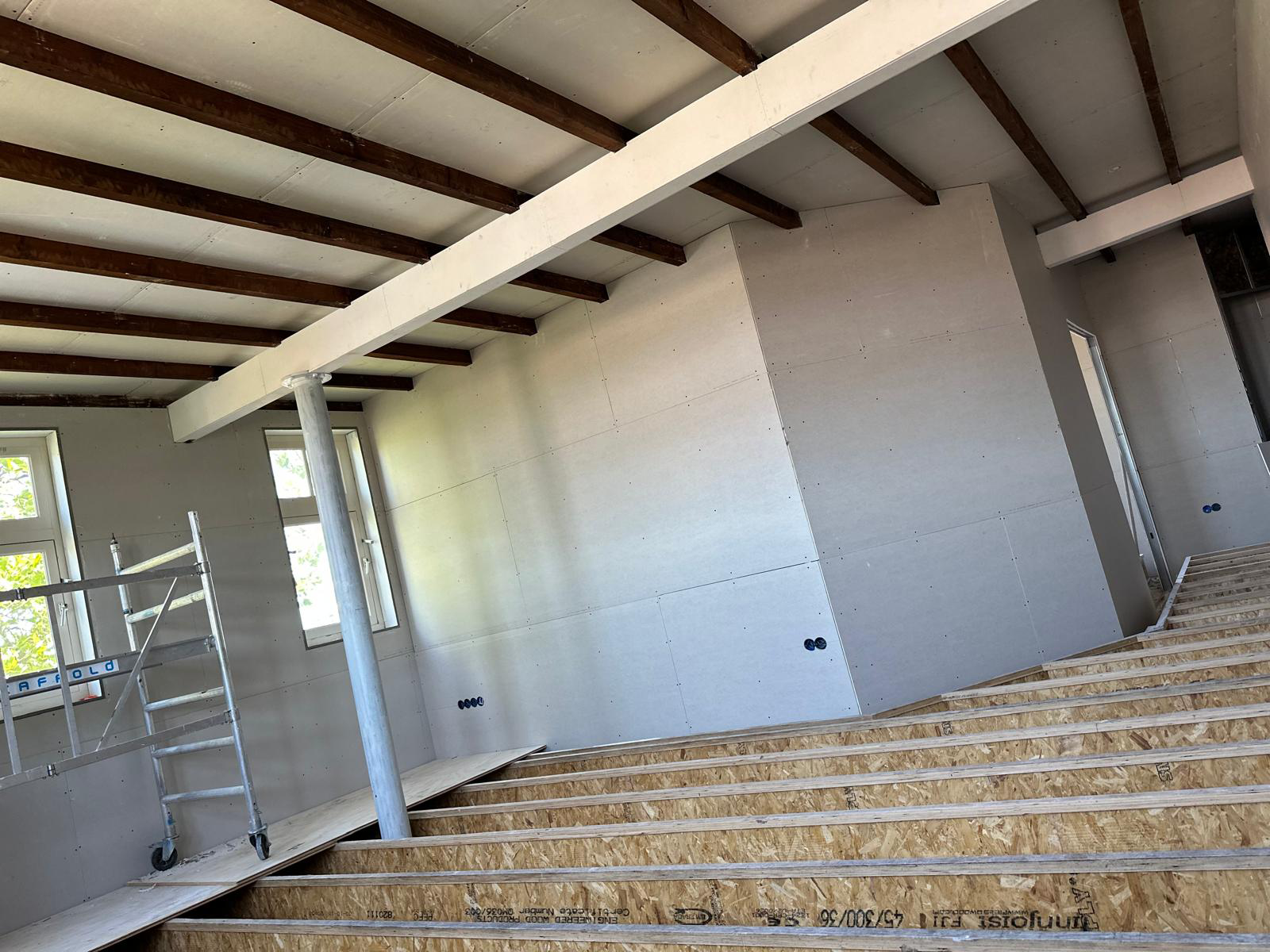 Voorbereiding stucwerk